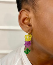 Load image into Gallery viewer, Fat Tuesday Earrings
