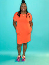 Load image into Gallery viewer, Plain Jane Dress (Orange)
