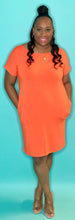 Load image into Gallery viewer, Plain Jane Dress (Orange)
